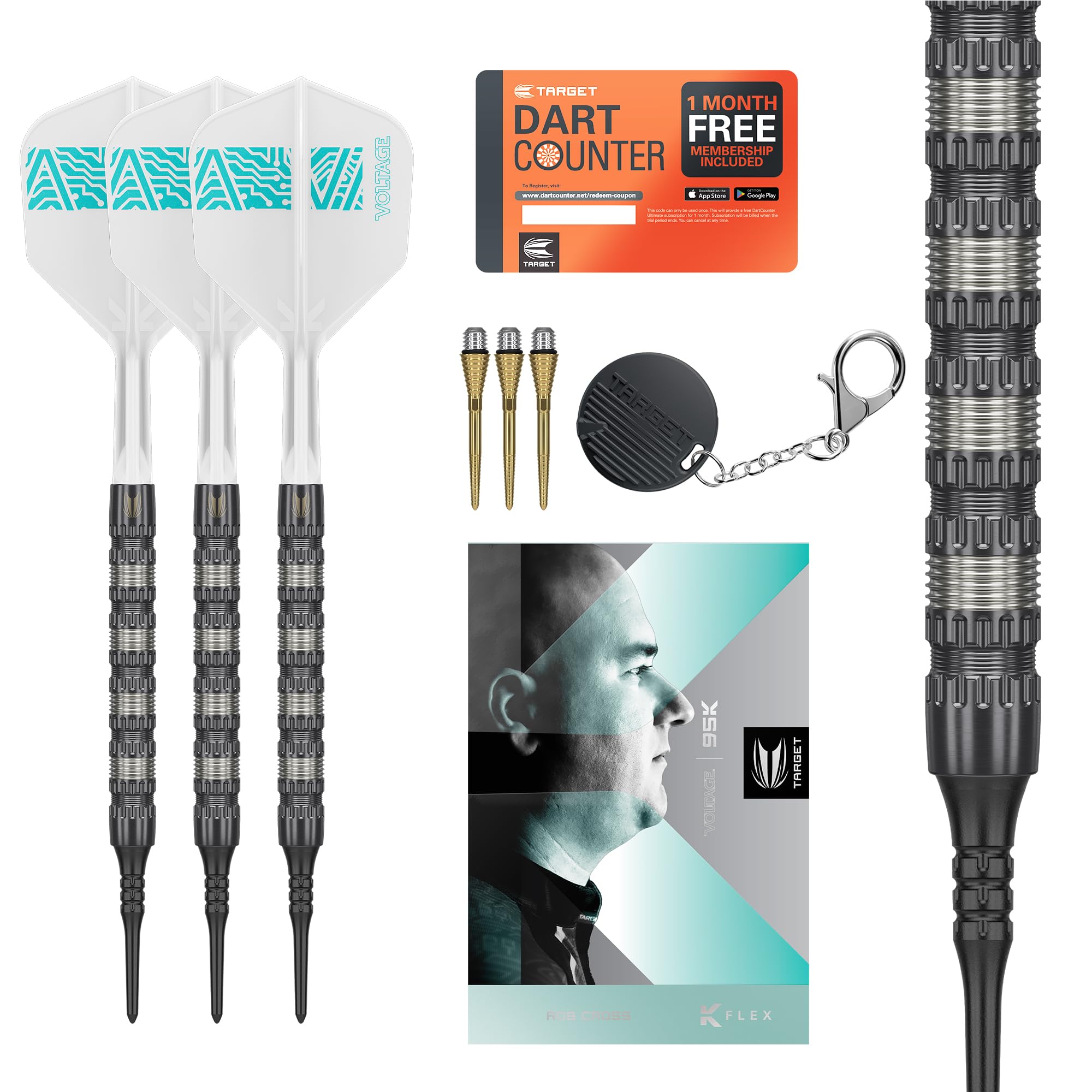 target-rob-cross-95k-softdarts-18g-95-tungsten-set image 1