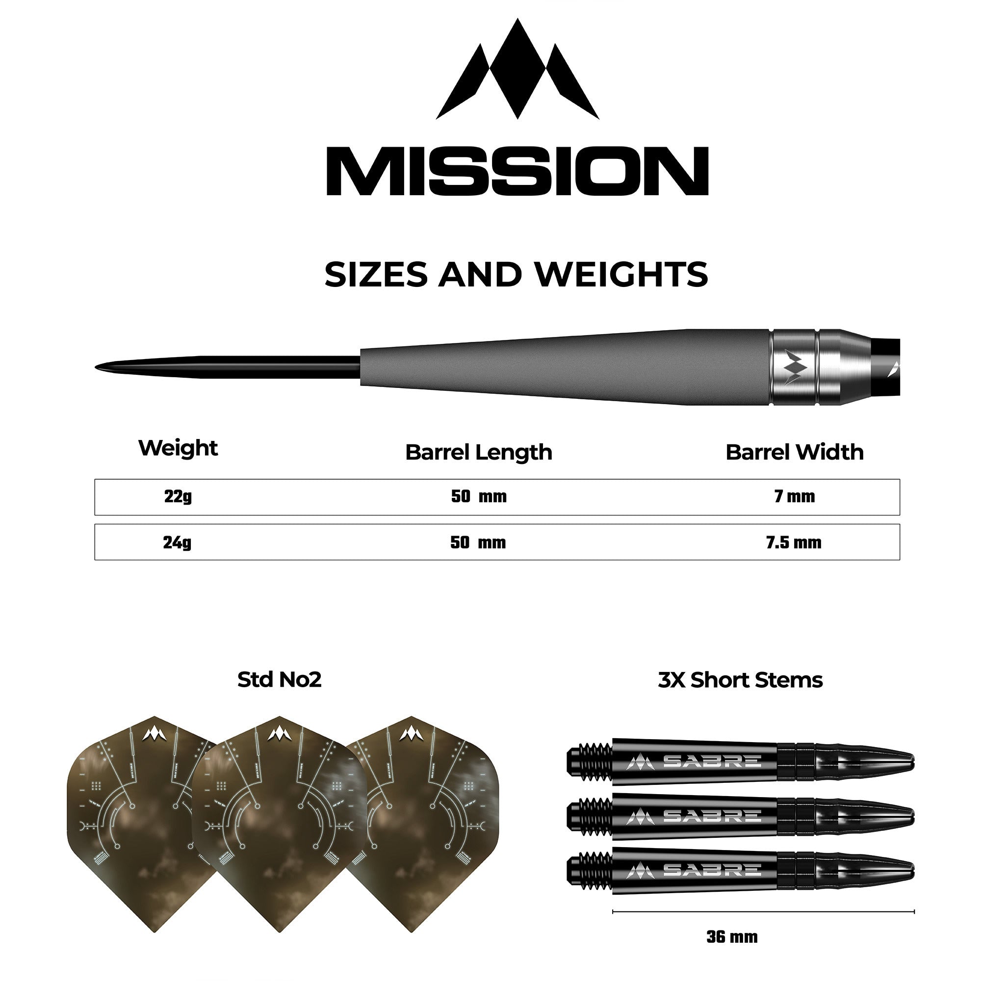 mission-saturn-titan-steeldarts-22g-set-90-tungsten image 5