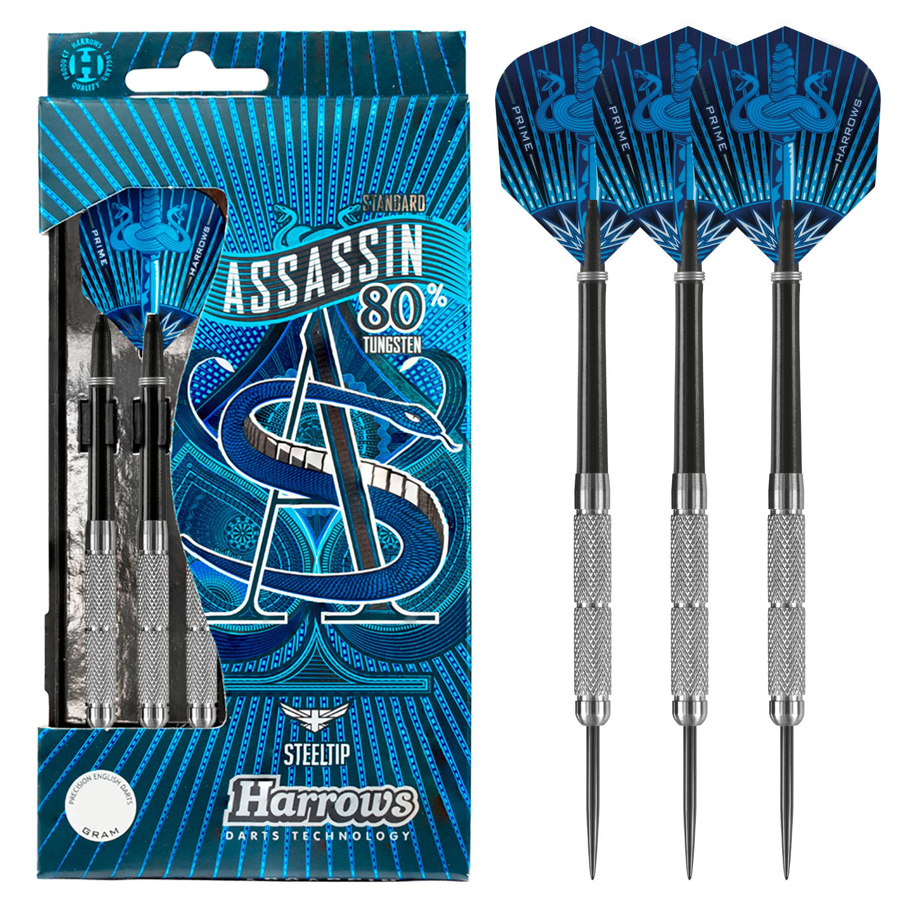 harrows-assassin-80-19g-steeldarts-wolfram image 1
