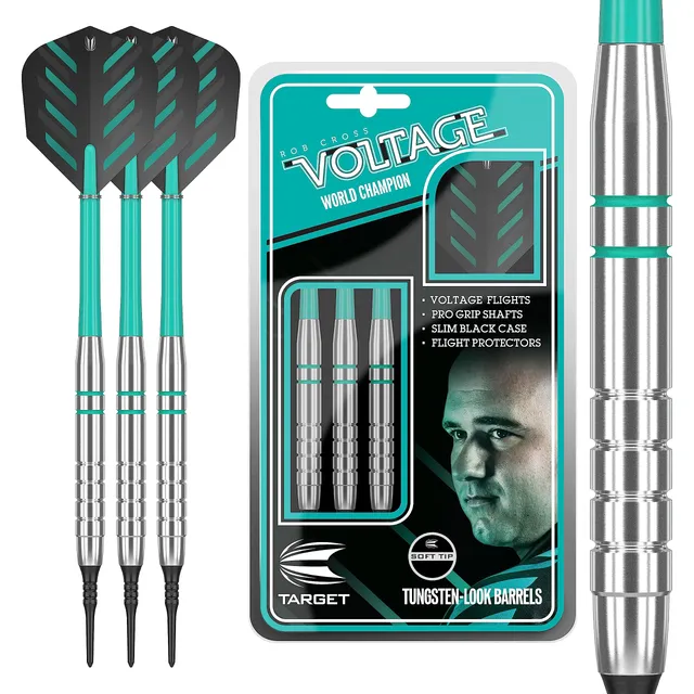 target-rob-cross-softdarts-18g-messing-silber image 1
