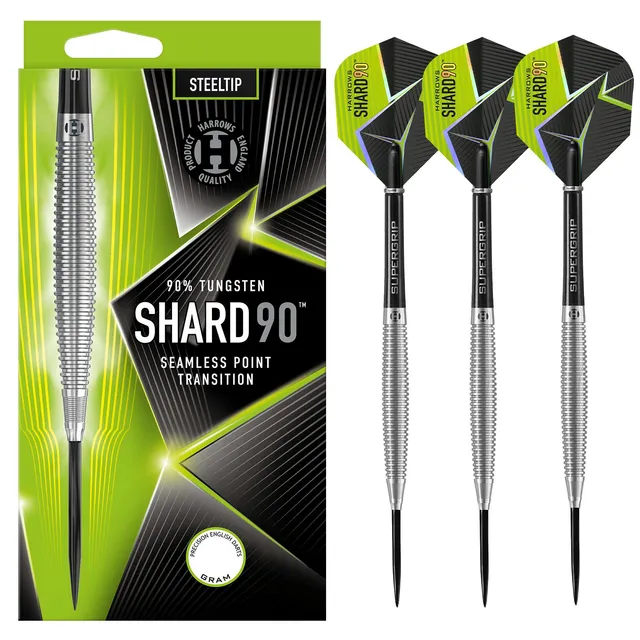 harrows-shard-90-steeldarts-23g-mit-flights image 1