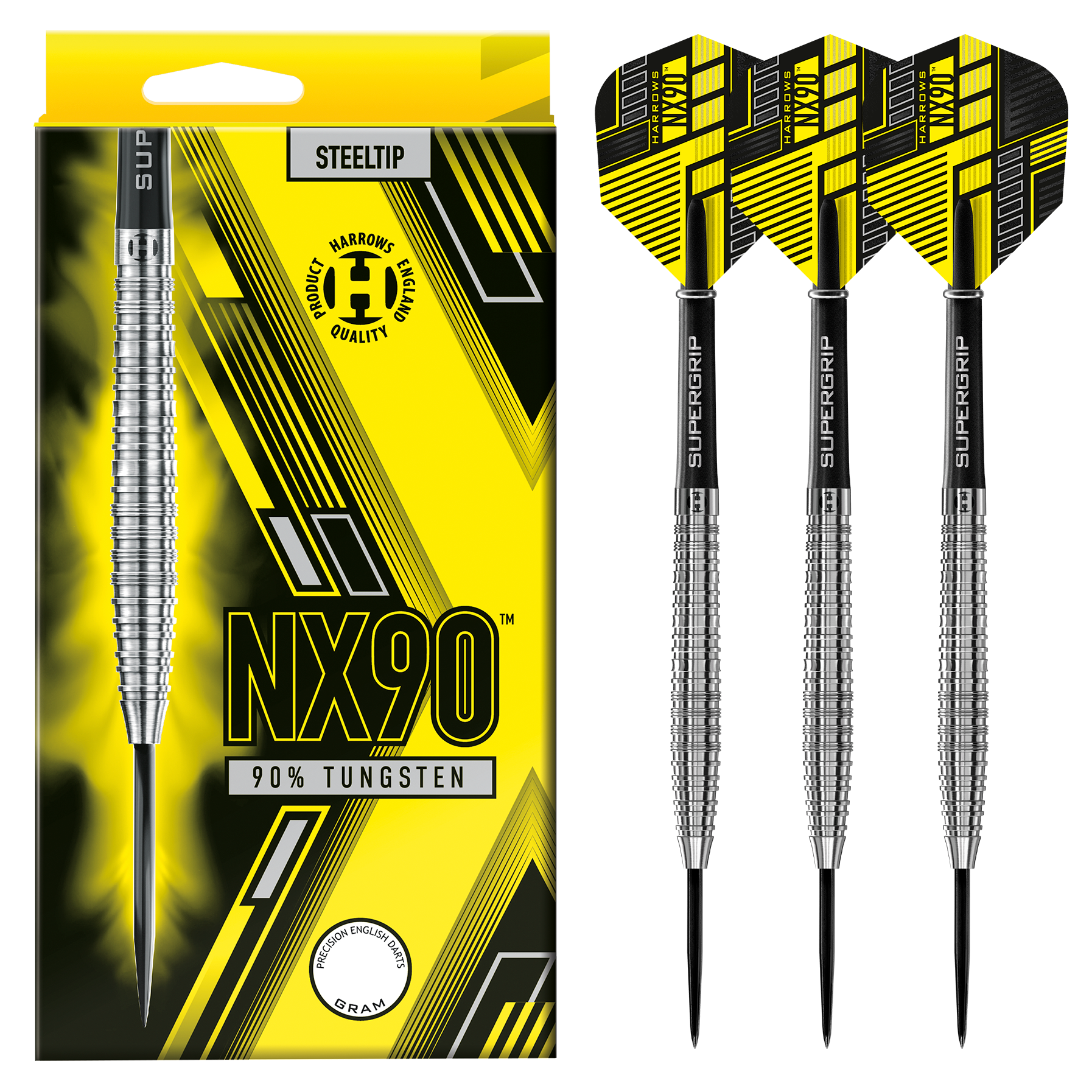 harrows-nx90-tapered-steeldarts-23g-90-tungsten image 1