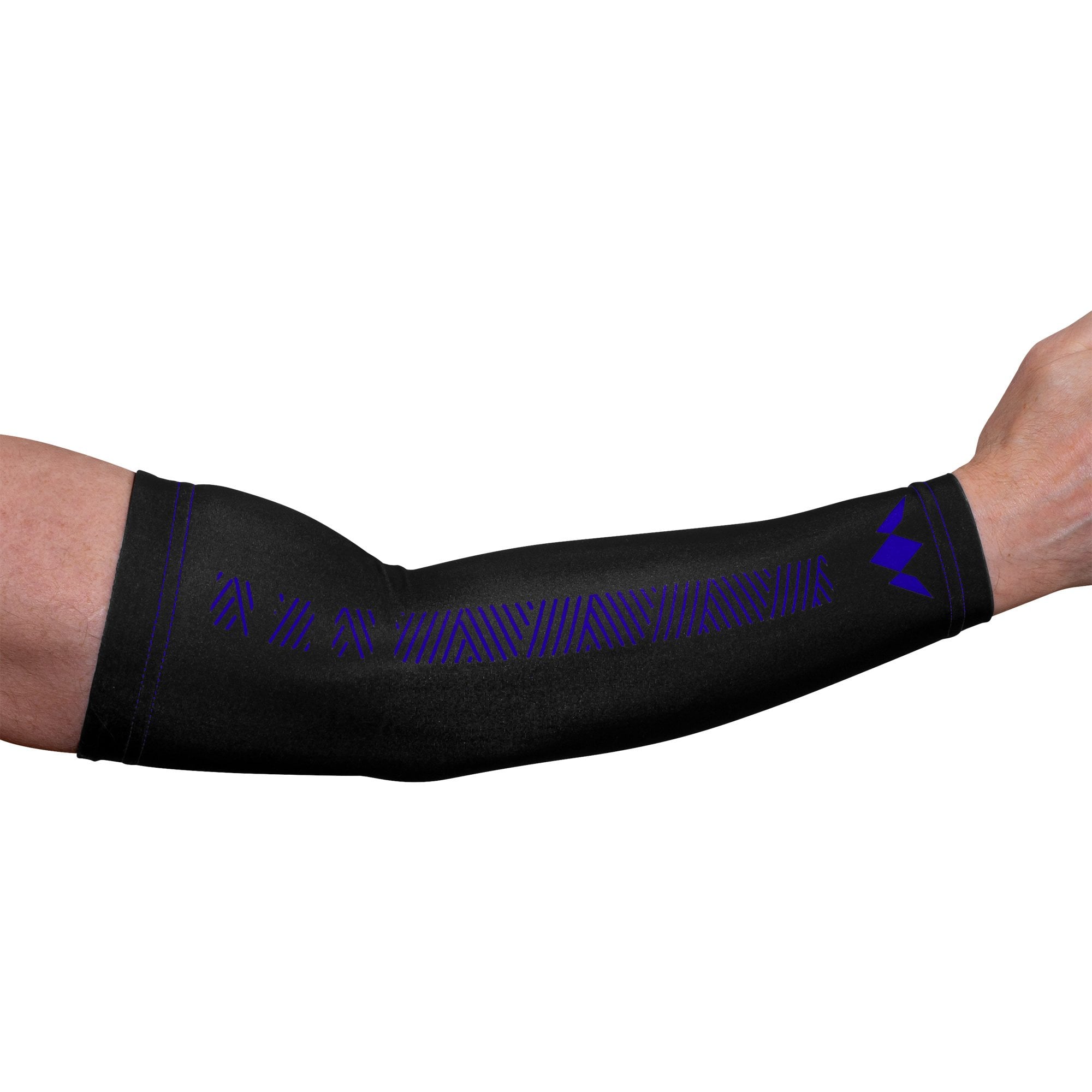 mission-reach-arm-sleeves-reflex-schwarz-blau-paar-l image 1