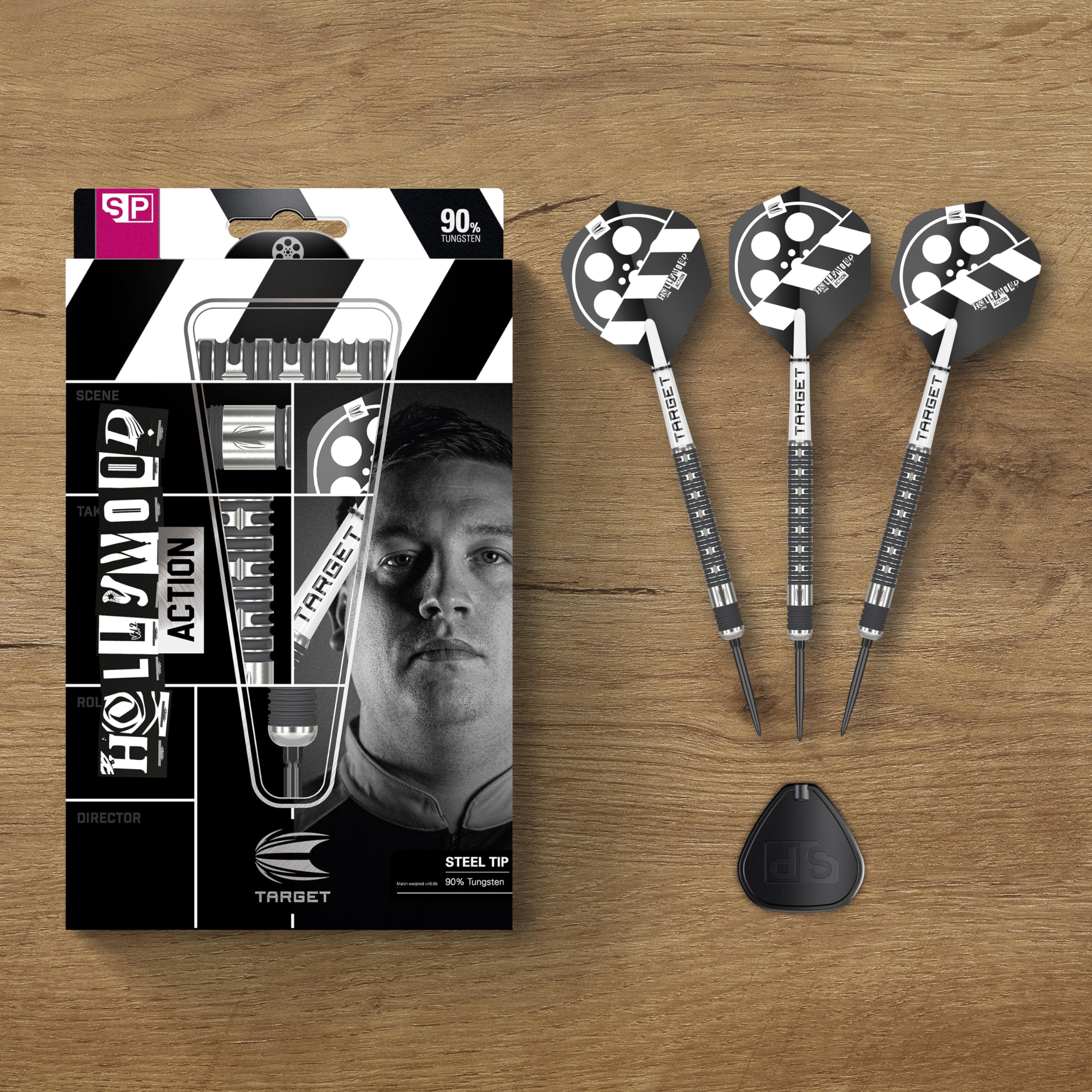 target-chris-dobey-hollywood-action-steeldarts-22g-90-wolfram image 7