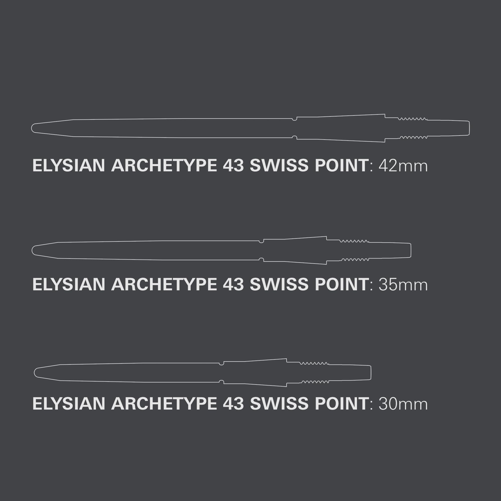 target-elysian-archetype-43-swiss-point-spitzen-gold-30mm image 3