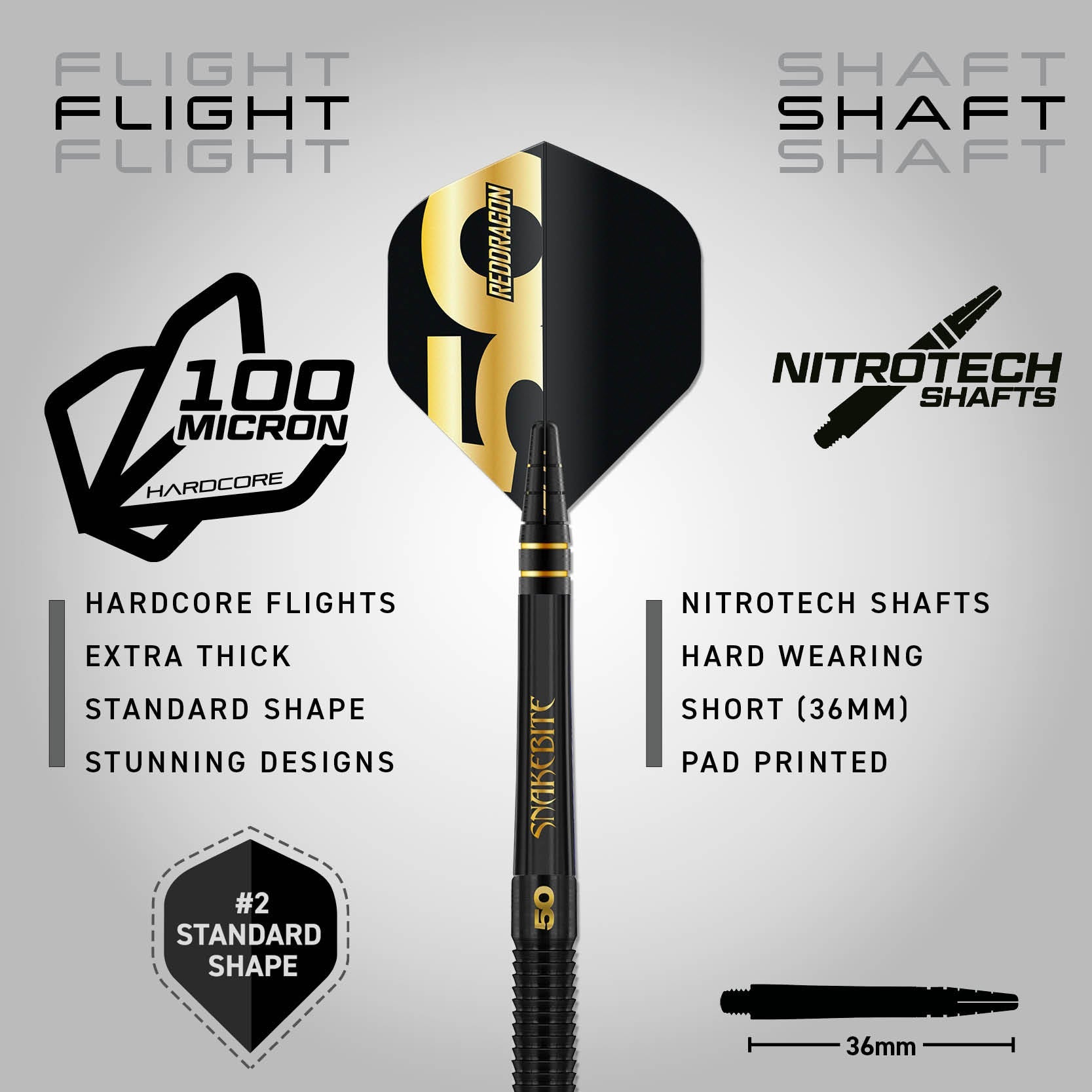 red-dragon-peter-wright-50-year-steeldarts-gold-onyx-limited image 5