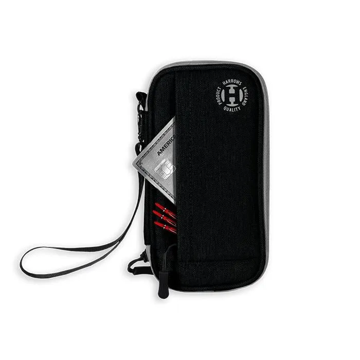 harrows-smart-dartcase-schwarz-grau-f-r-3-darts-mit-tube image 1