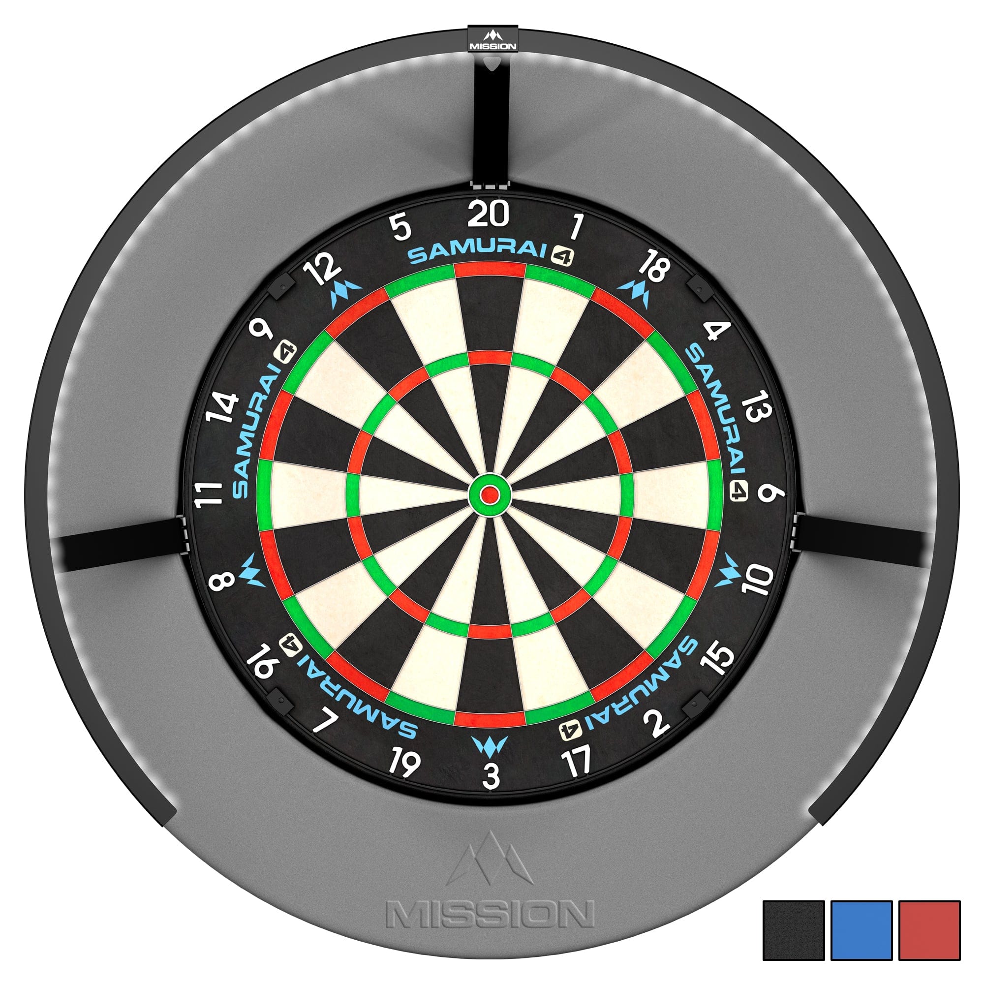 mission-torus-270-dartboard-beleuchtung-led-usb-c-schwarz image 1