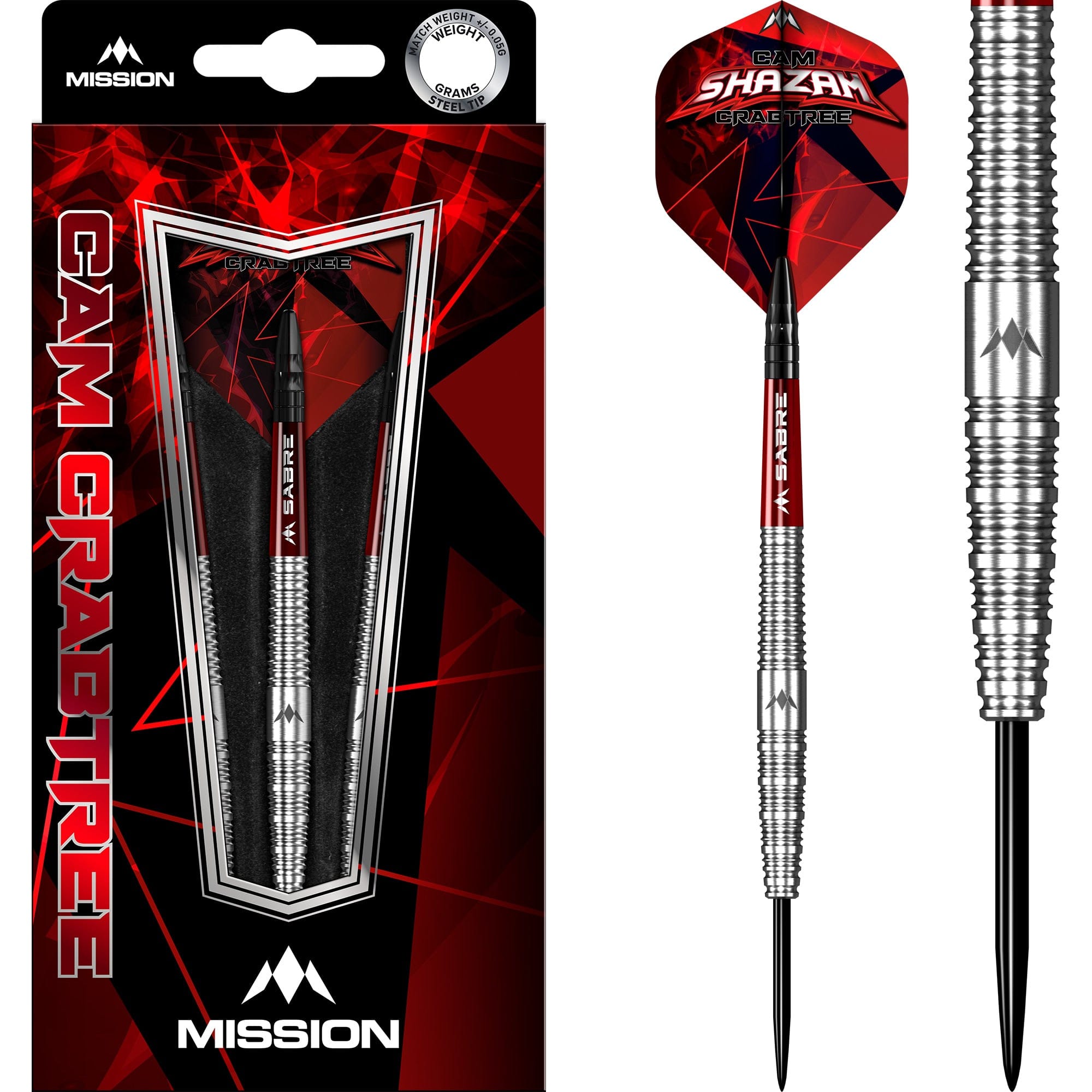 mission-cam-crabtree-23g-steeldarts-95-tungsten image 1
