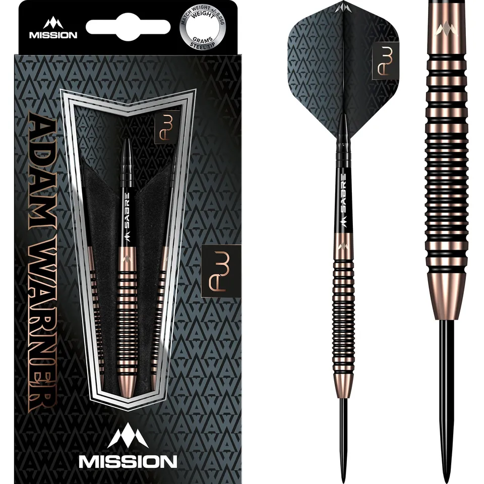 mission-adam-warner-steeldart-22g-90-tungsten-bronze image 1