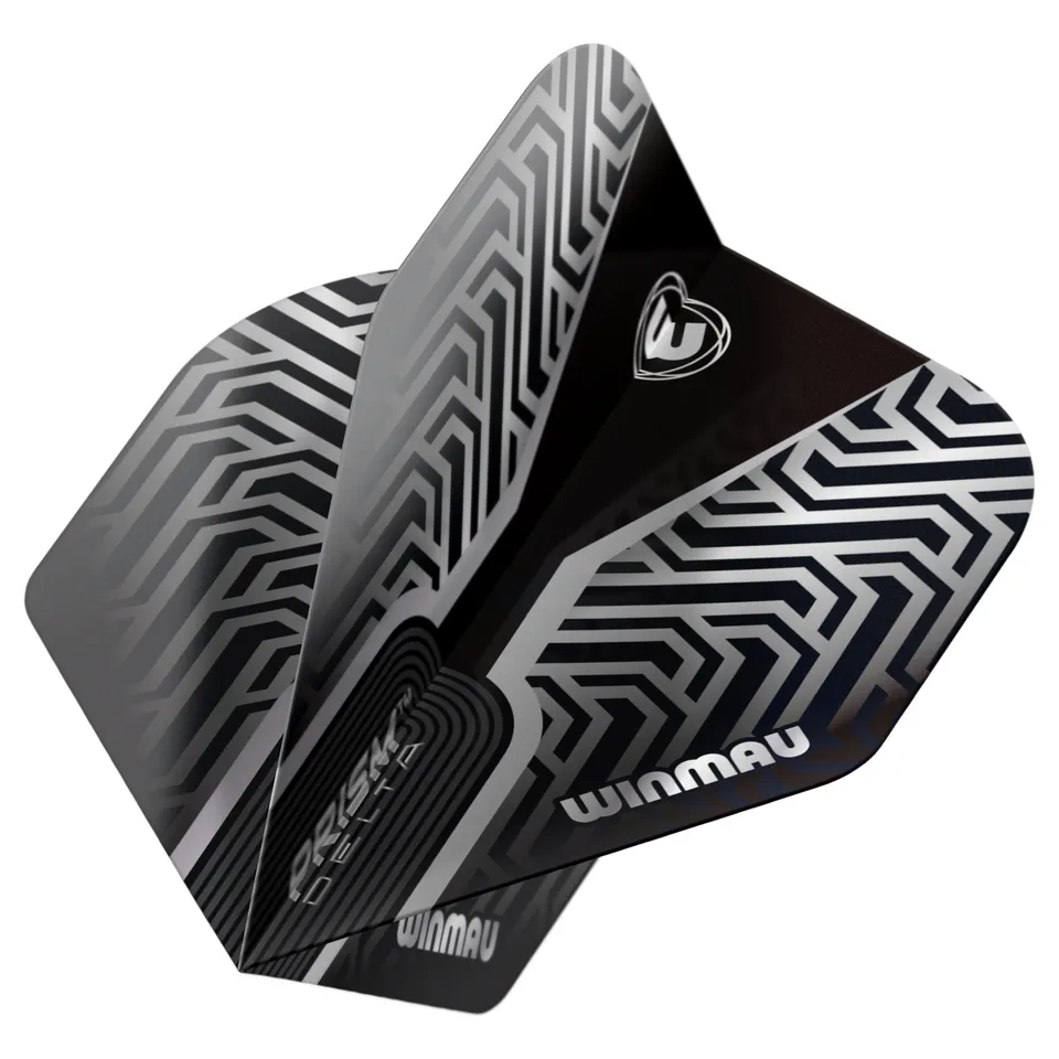 winmau-prism-delta-flights-silber-standard-3er image 1