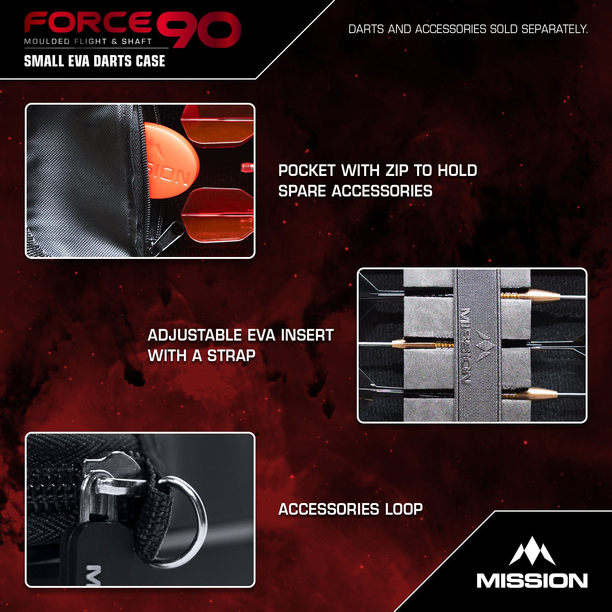 mission-force-90-dartcase-slim-eva-wallet-schwarz image 3