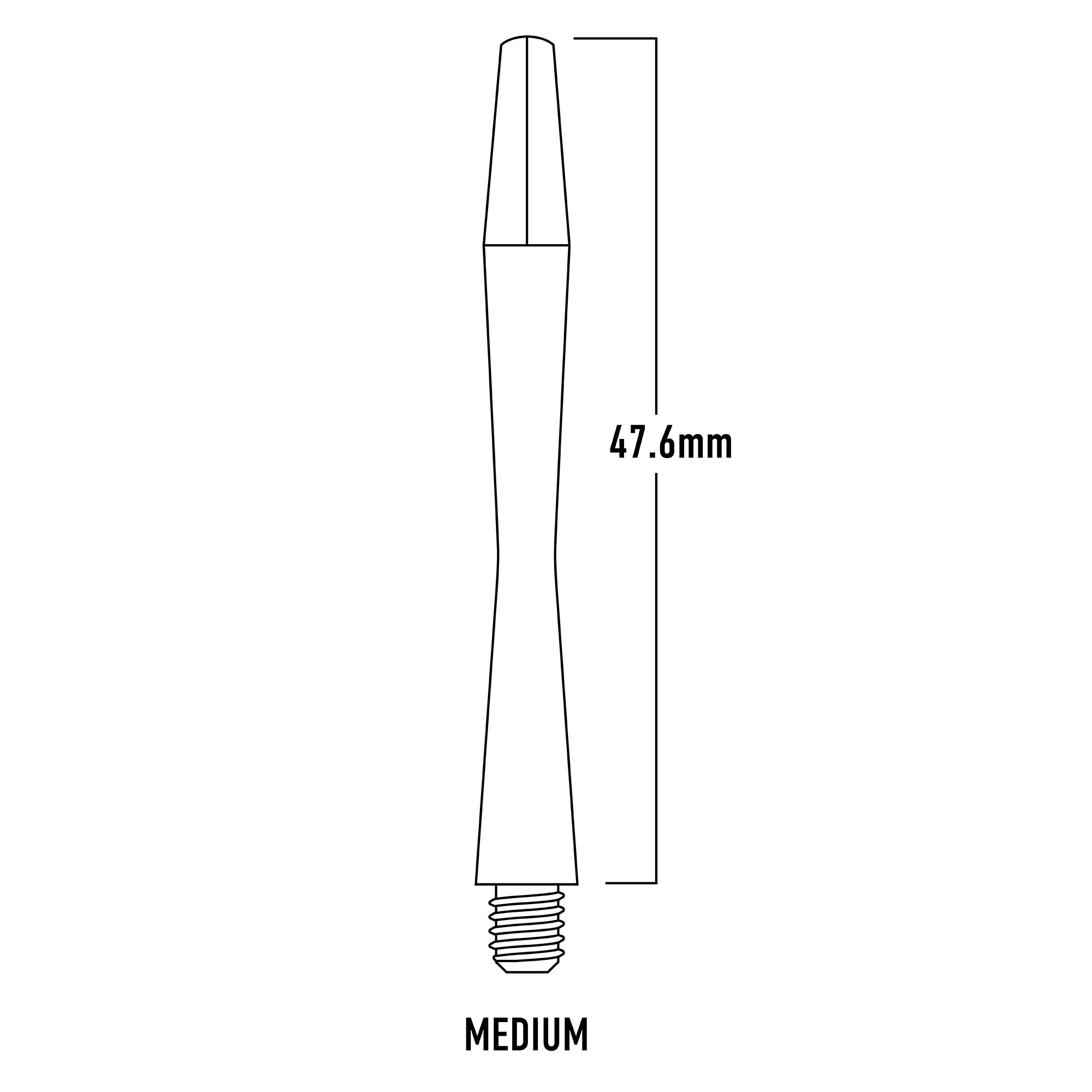 harrows-supergrip-speedline-shafts-wei-medium-3er-set image 3