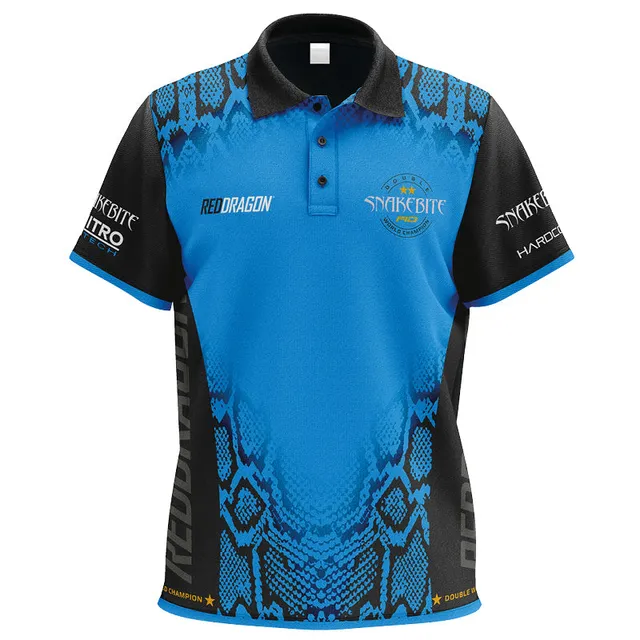 red-dragon-peter-wright-snakebite-dwc-tour-dart-polo image 1