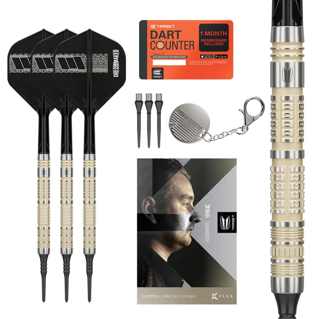 target-dimitri-van-den-bergh-softdart-set-95k-19g-k-flex image 1