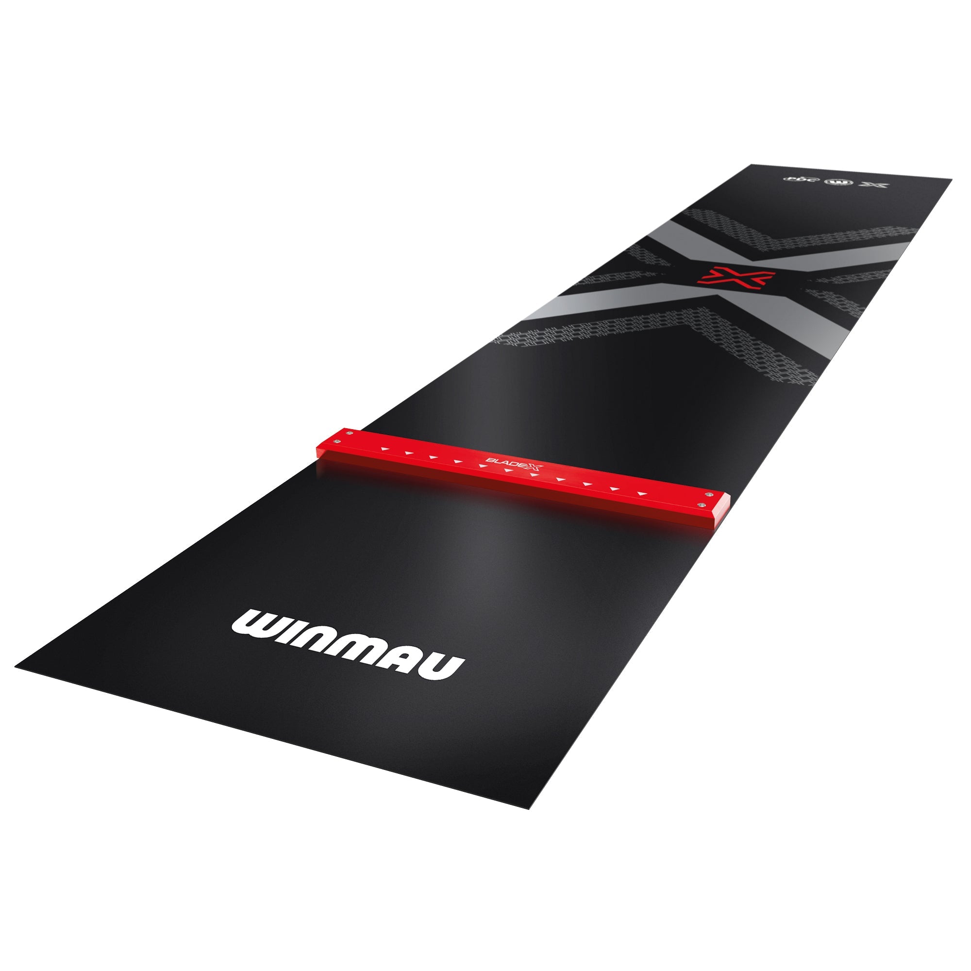 winmau-blade-x-pvc-dartmatte-transparent-mit-abwurflinie image 3