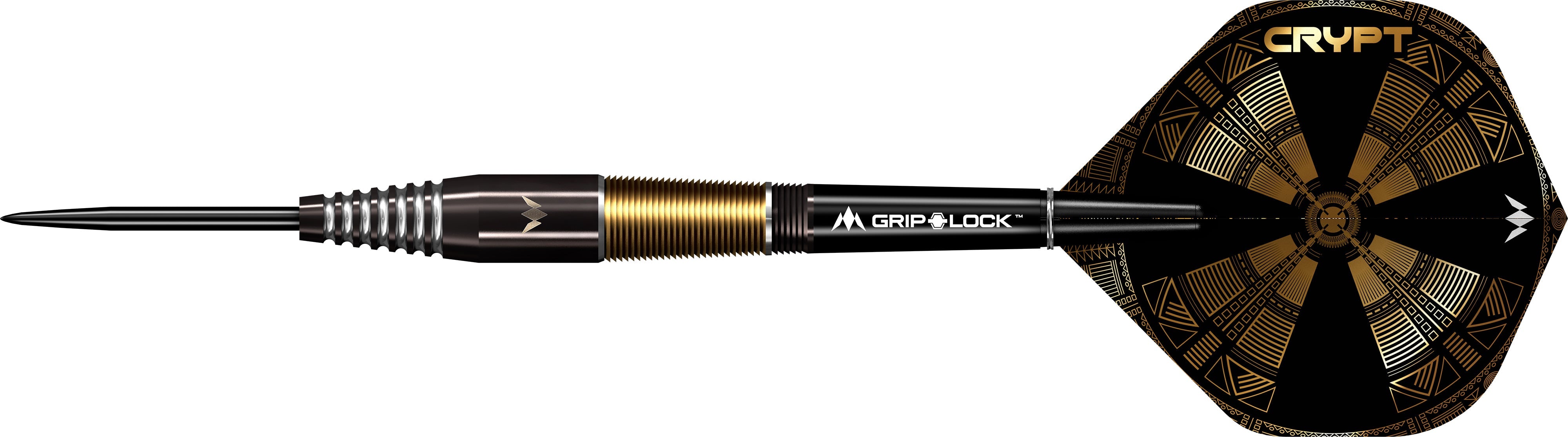 mission-crypt-m2-steeldarts-23g-schwarz-gold-90-tungsten image 2