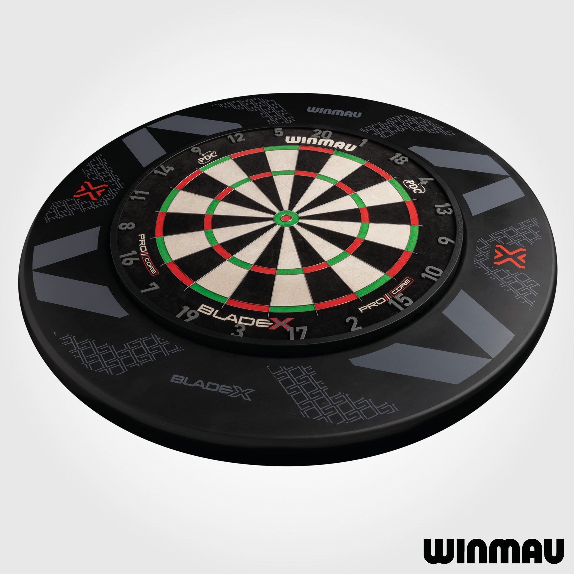 winmau-blade-x-surround-auffangring-schwarz-wandschutz image 8