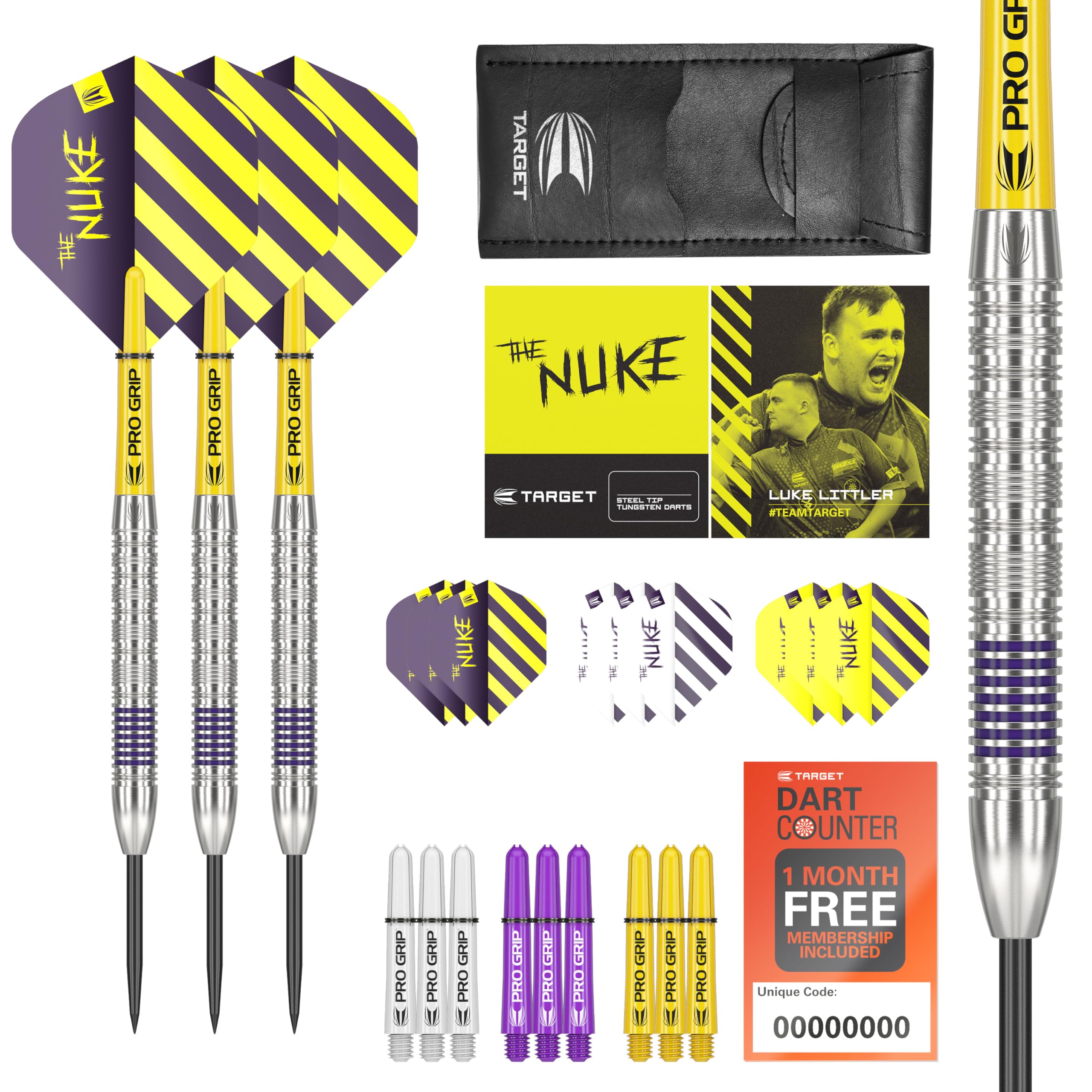 target-luke-littler-prodigy-g1-steeldarts-21g-80-wolfram image 1