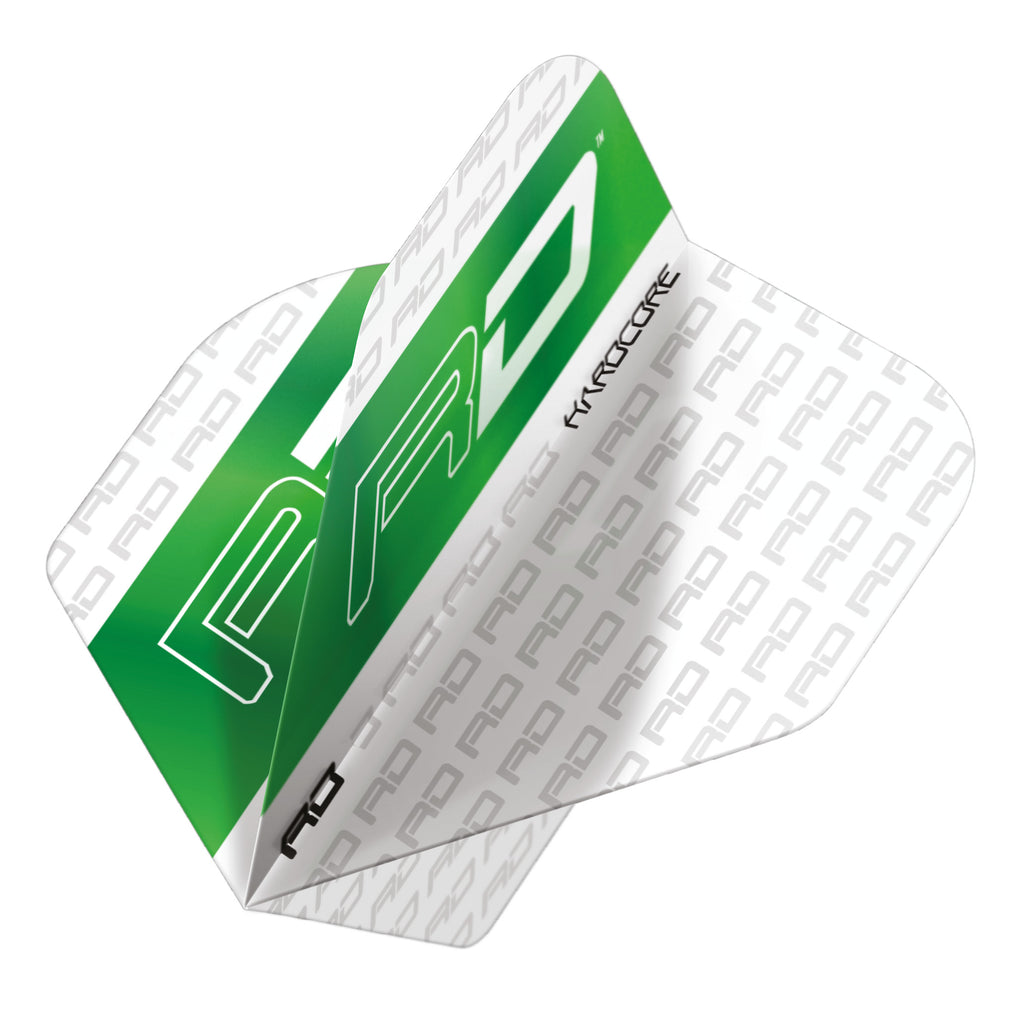 red-dragon-hardcore-xt-flights-standard-wei-gr-n-12-st-ck image 1