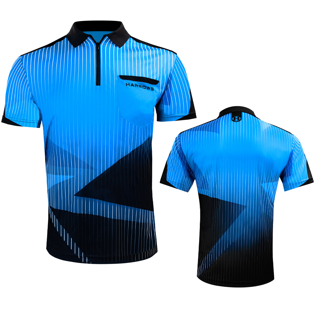 harrows-shard-dartshirt-schwarz-gr-e-l-quick-dri image 2