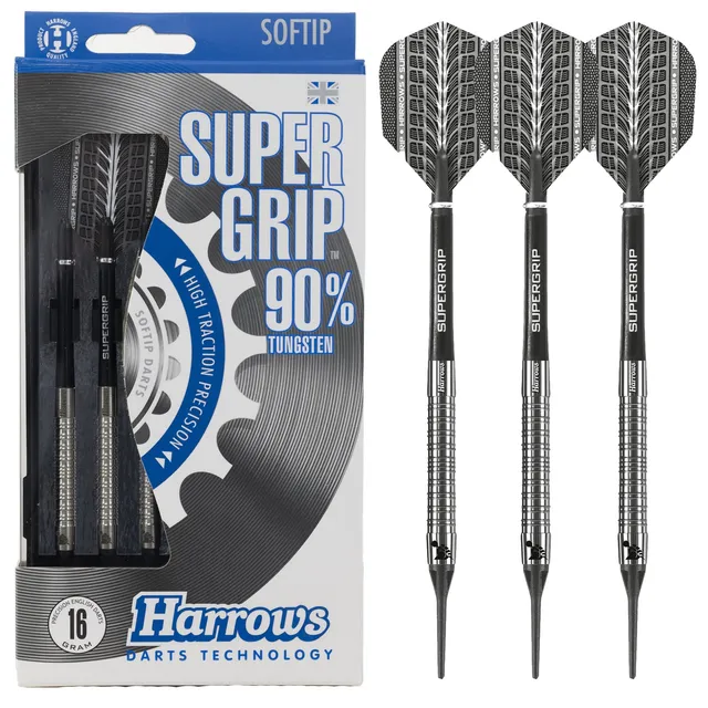 harrows-supergrip-softdarts-18g-90-wolfram image 1