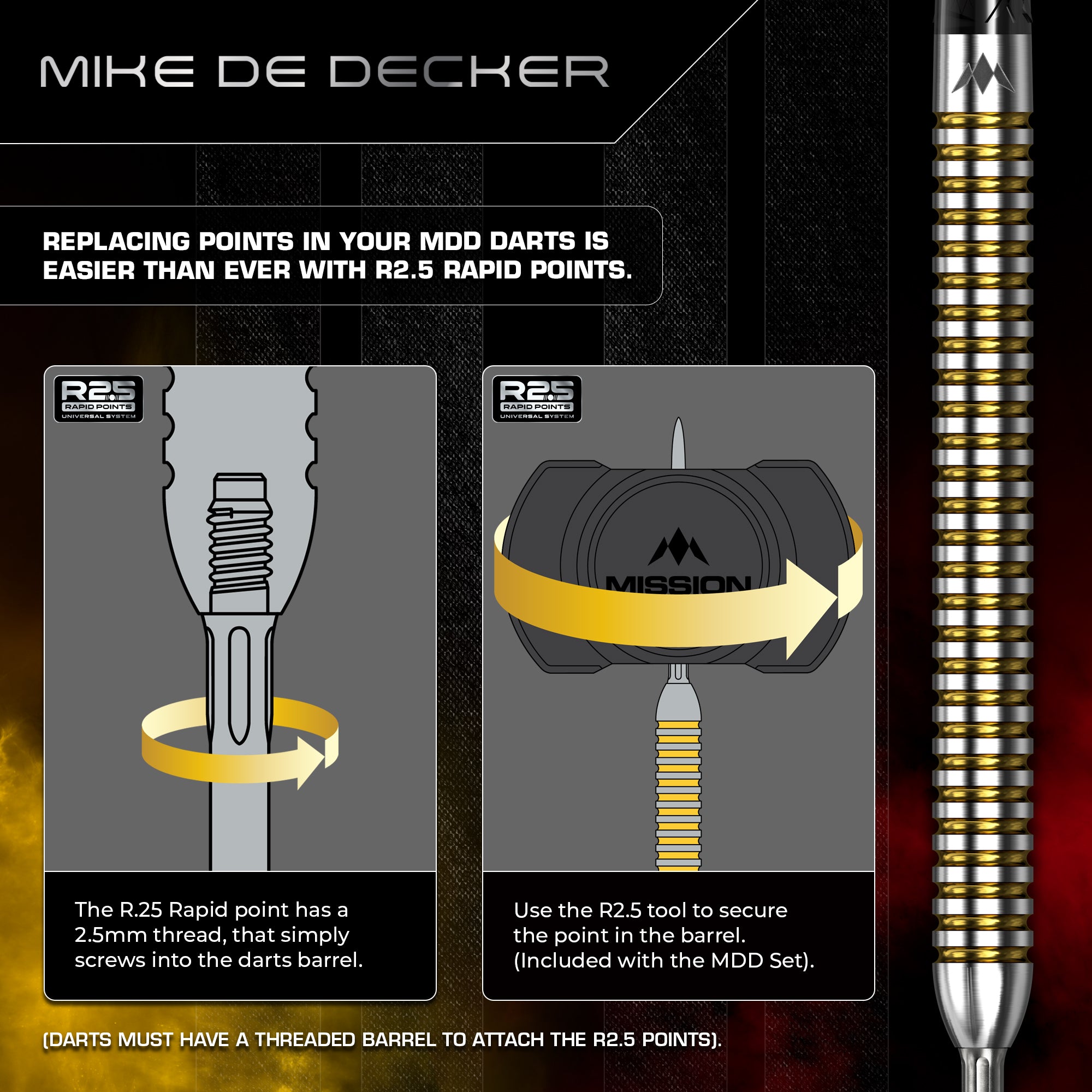 mission-mike-de-decker-v2-steeldarts-24g-95-tungsten image 6