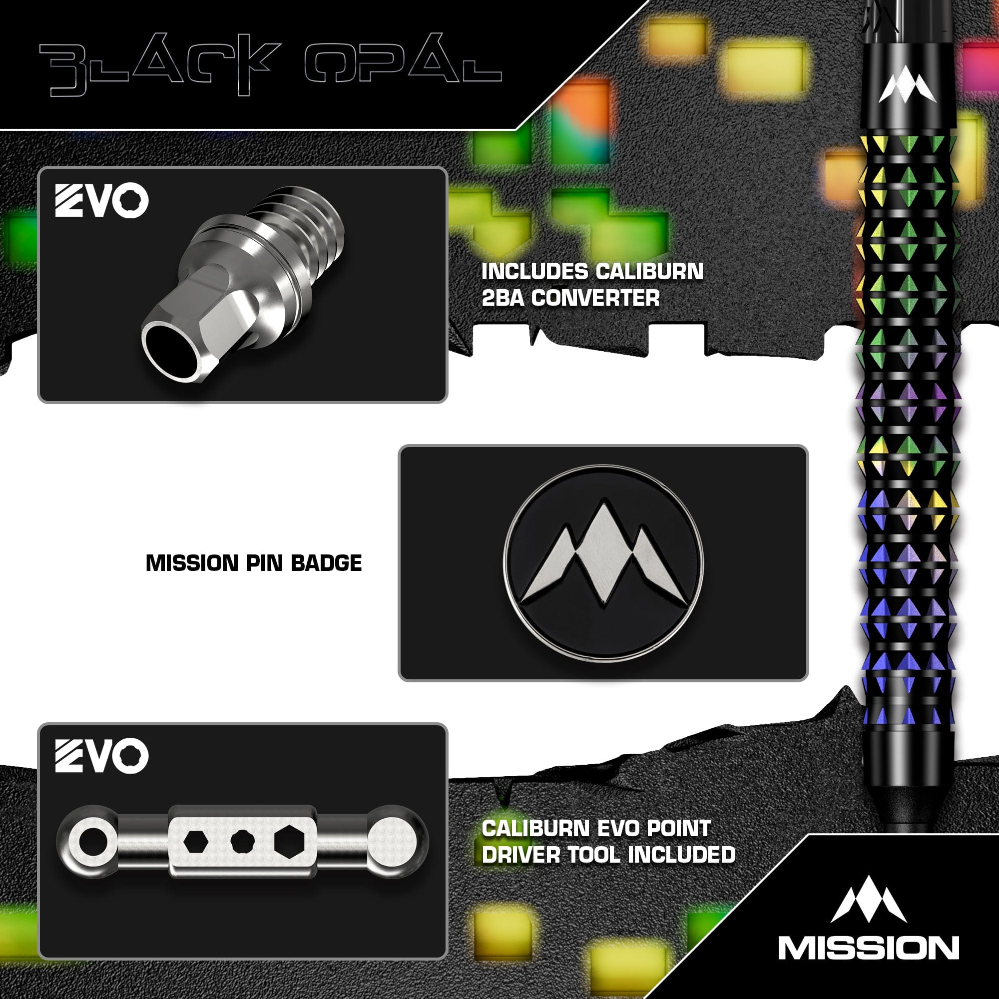 mission-black-opal-softdarts-95-tungsten-20g-schwarz-koralle image 6