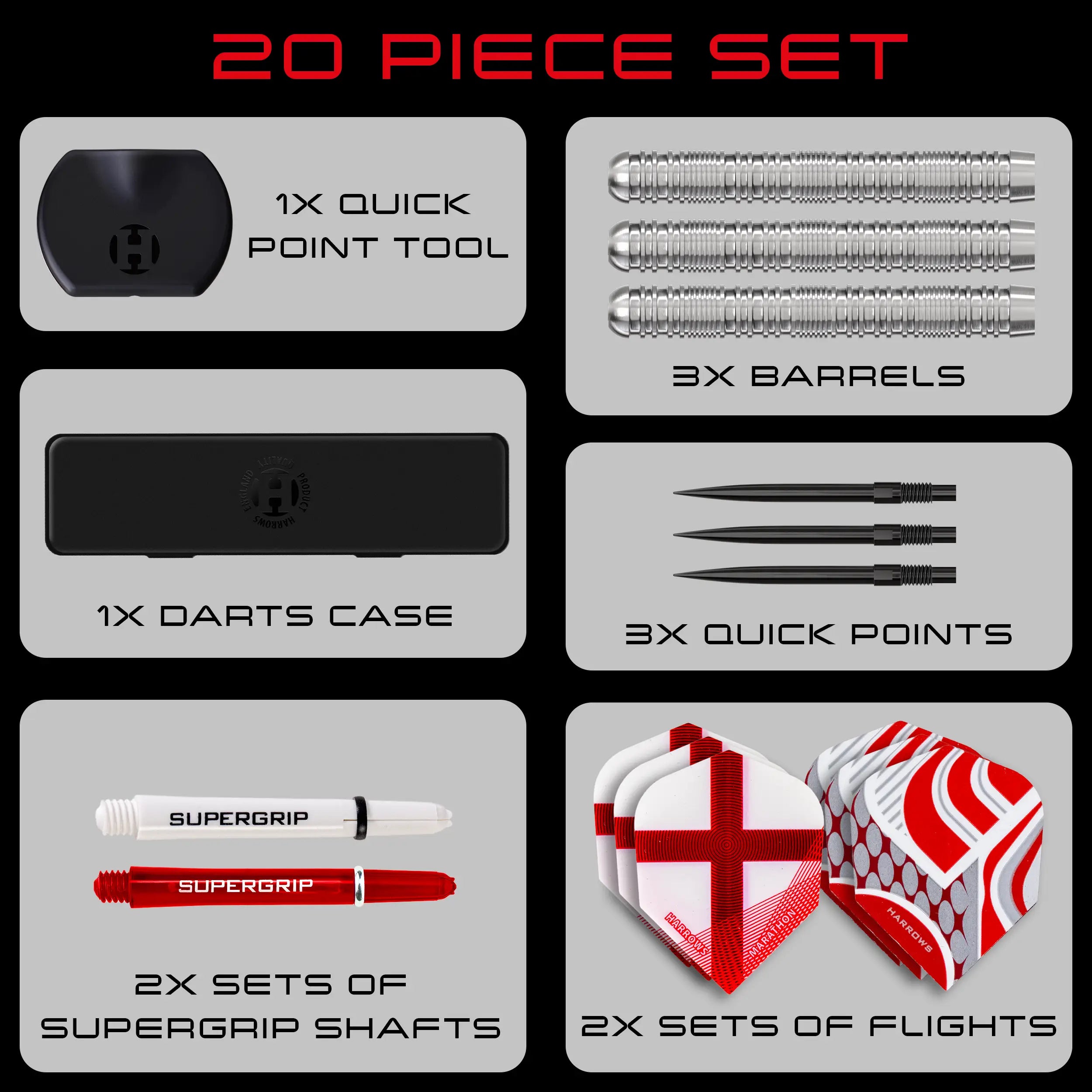 harrows-beautiful-game-england-steeldarts-23g-90-tungsten image 5