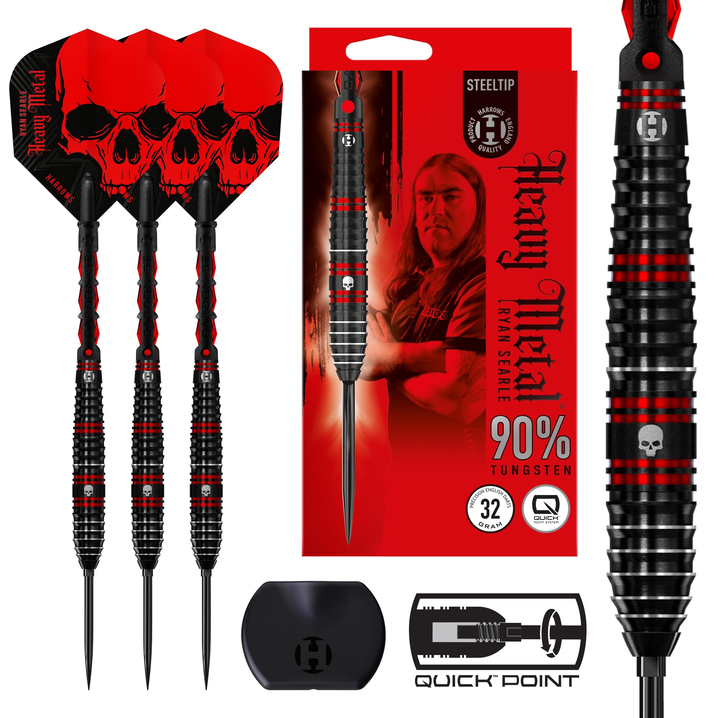 harrows-ryan-searle-steeldarts-24g-90-profi-shark-grip image 1