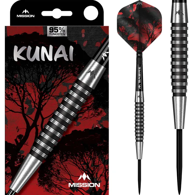 mission-kunai-23g-steeldart-95-tungsten-black-pvd image 1