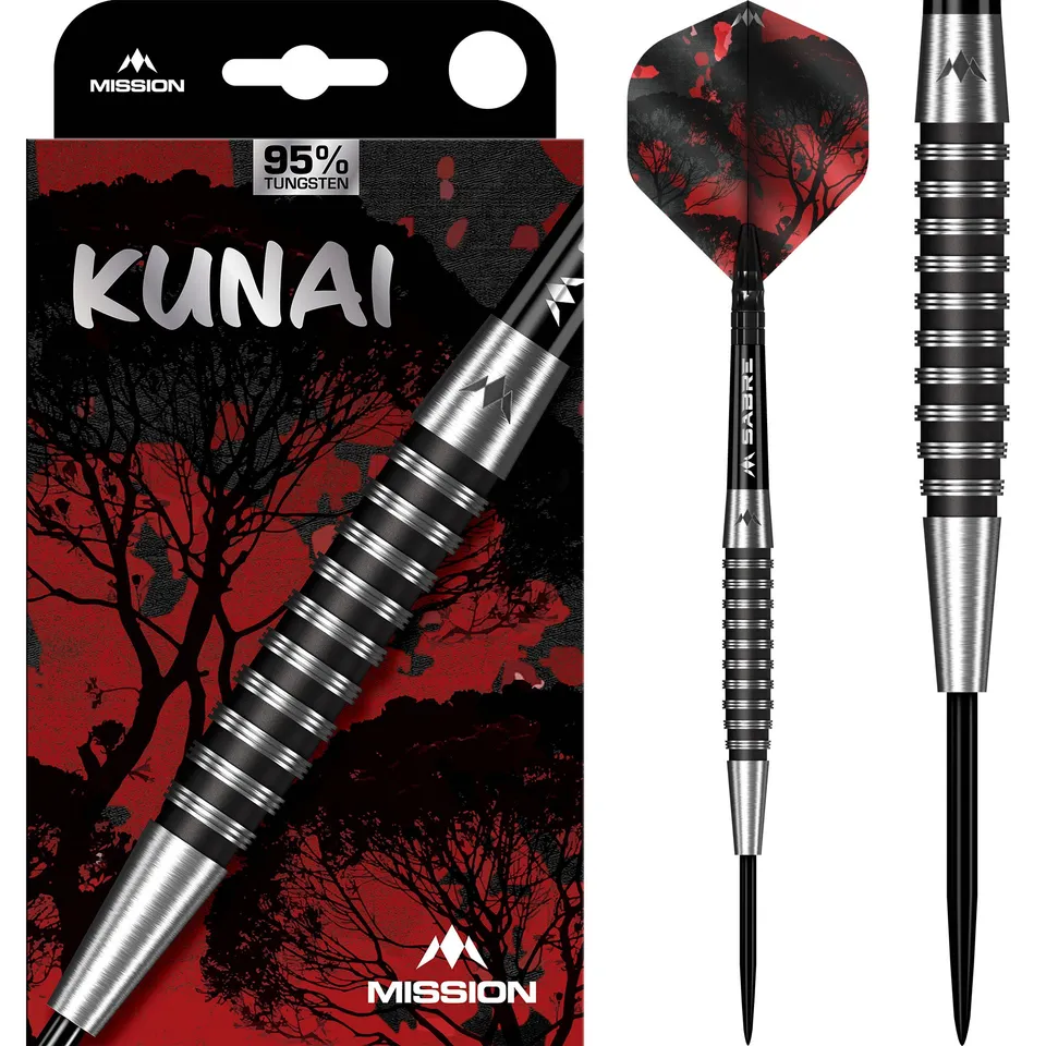 mission-kunai-23g-steeldart-95-tungsten-black-pvd image 1