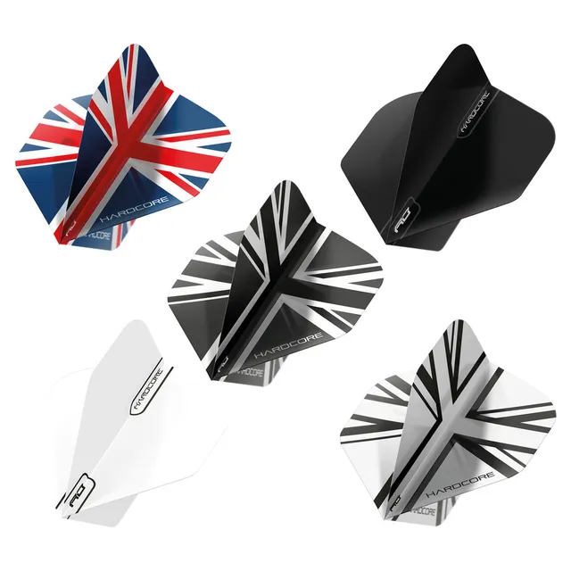 red-dragon-hardcore-union-jack-flights-selection-5-sets image 1