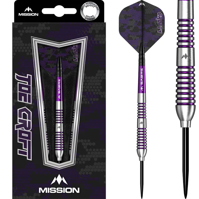 mission-joe-croft-steeldarts-23g-95-tungsten-lila image 1