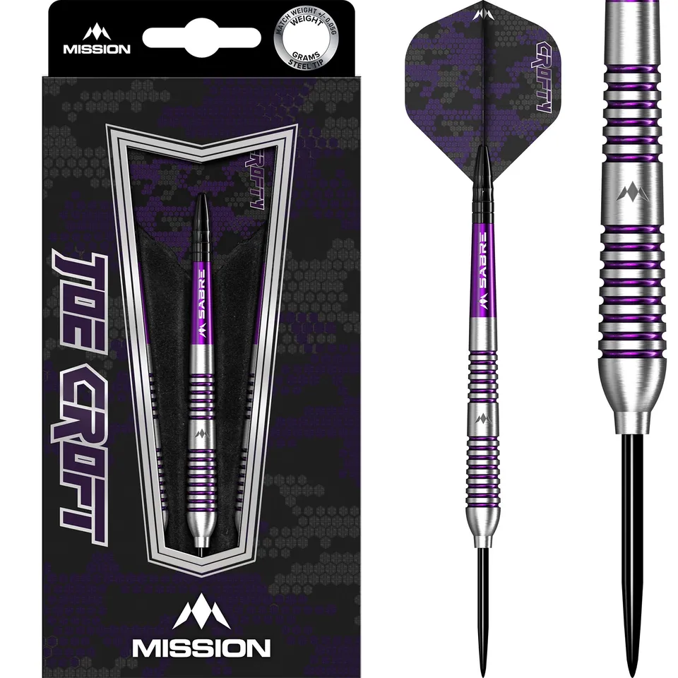mission-joe-croft-steeldarts-23g-95-tungsten-lila image 1