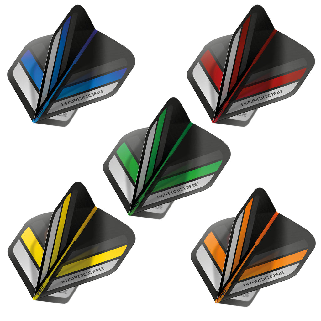 red-dragon-hardcore-stripes-flights-selection-15er-pack image 1