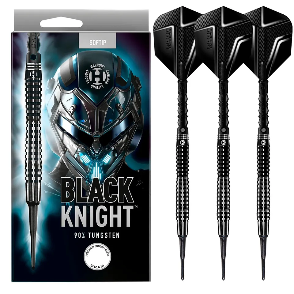 harrows-black-knight-softdarts-18g-90-tungsten image 1