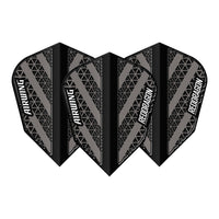 red-dragon-nitro-flite-airwing-dart-flights-schwarz-grau-v-standard image 3