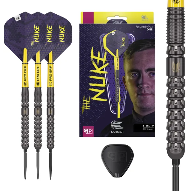 target-luke-littler-g1-steeldarts-23g-90-wolfram-swiss-point image 1