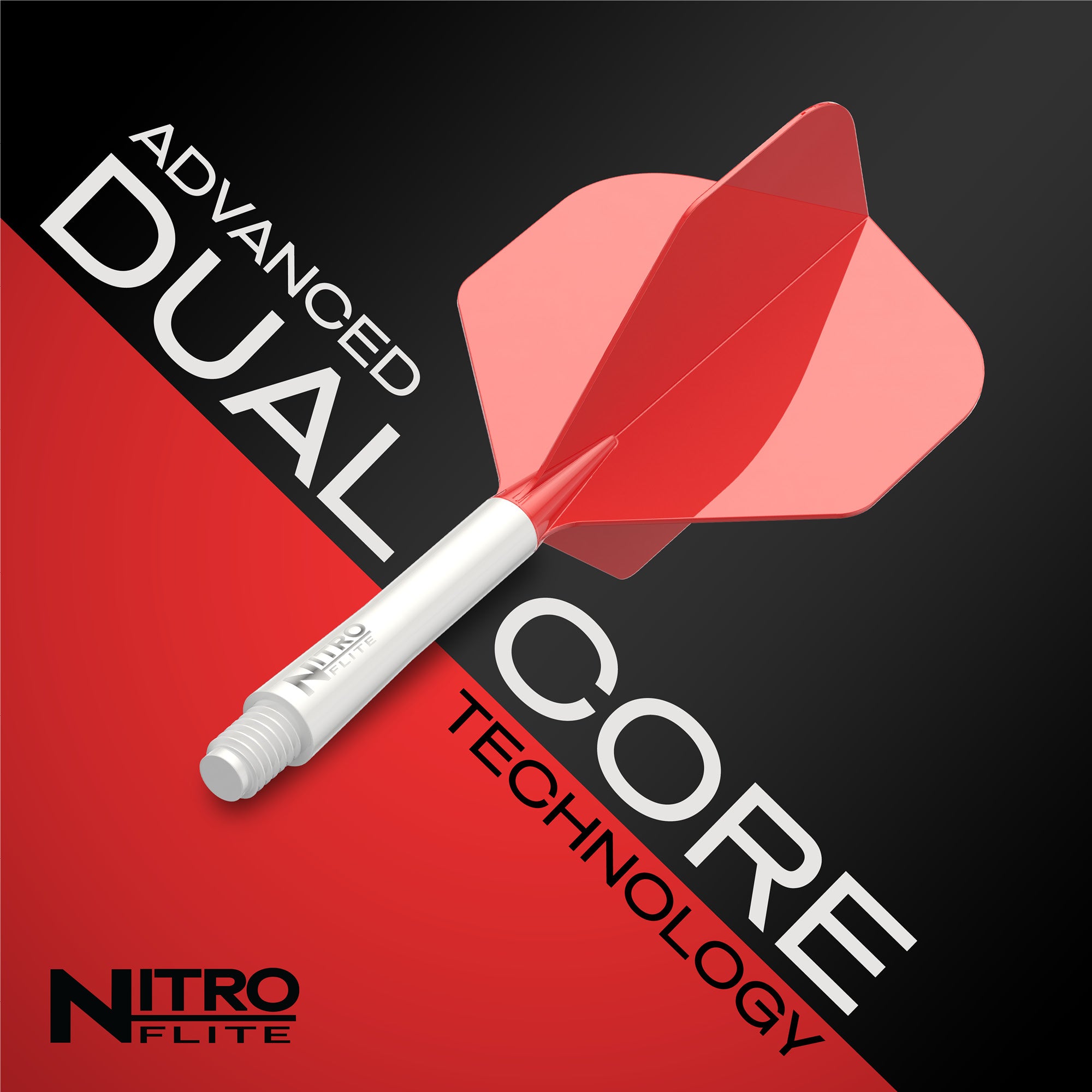 red-dragon-nitro-flite-short-flights-wei-rot-integriert image 6