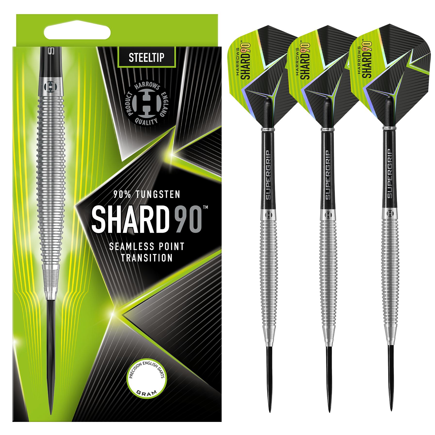 harrows-shard-90-steeldarts-23g-mit-flights image 1