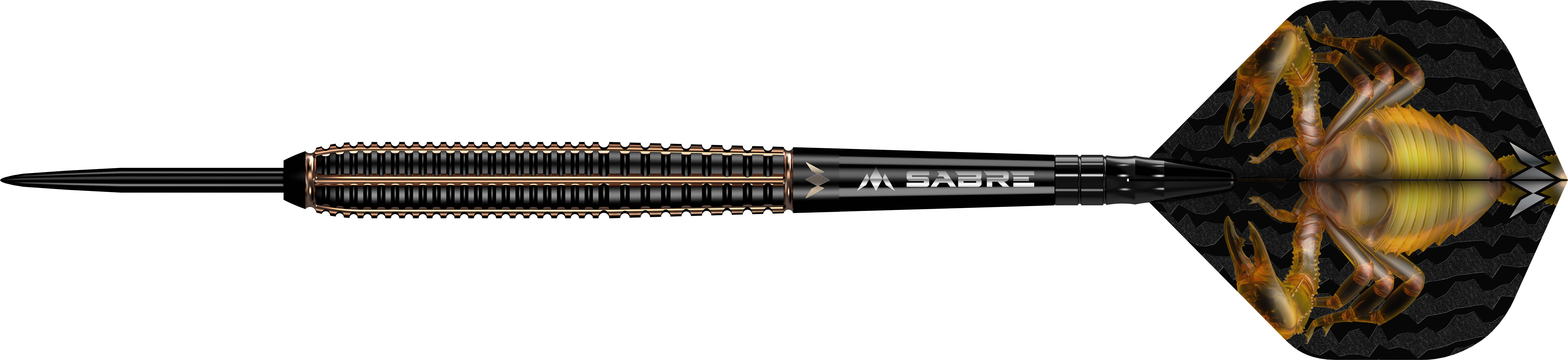 mission-scorpion-22g-steeldarts-90-tungsten-schwarz-gold image 2