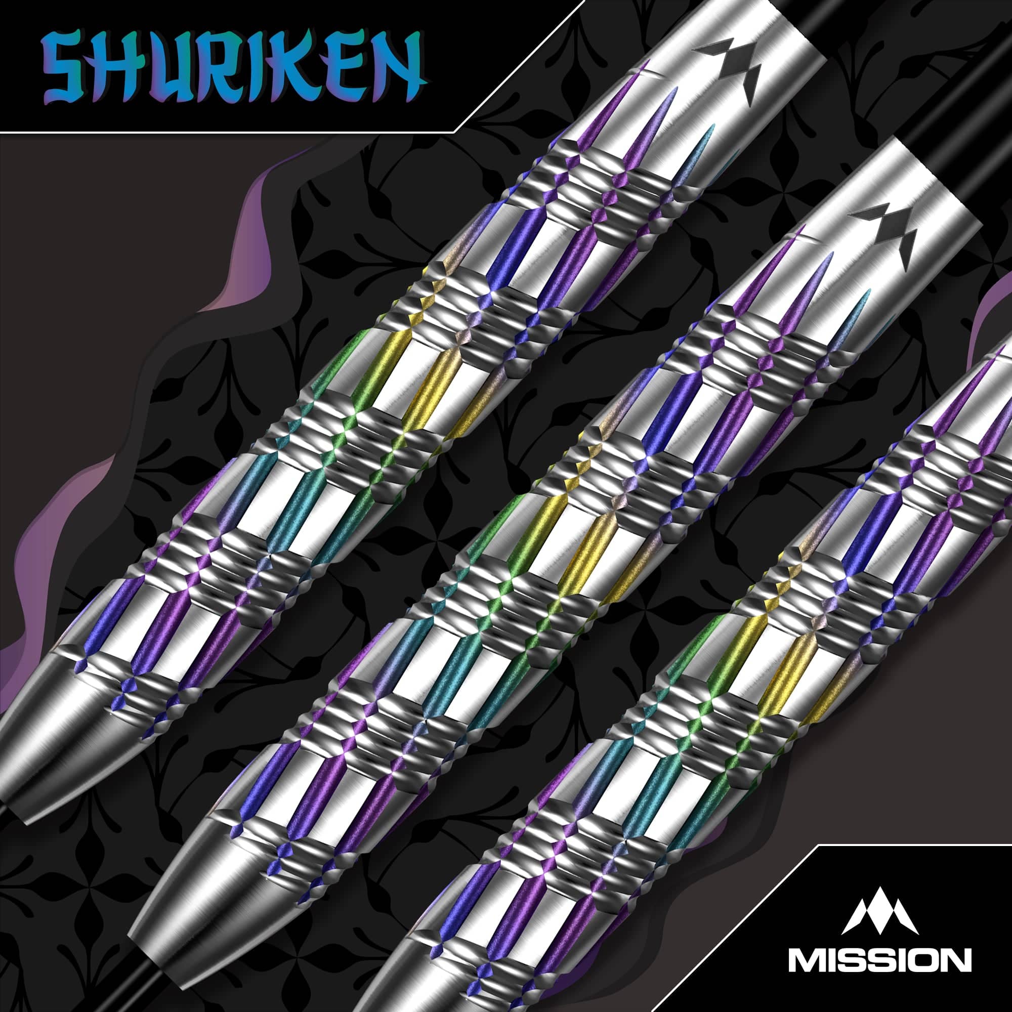 mission-shuriken-steeldarts-90-tungsten-22g-24g-coral image 4