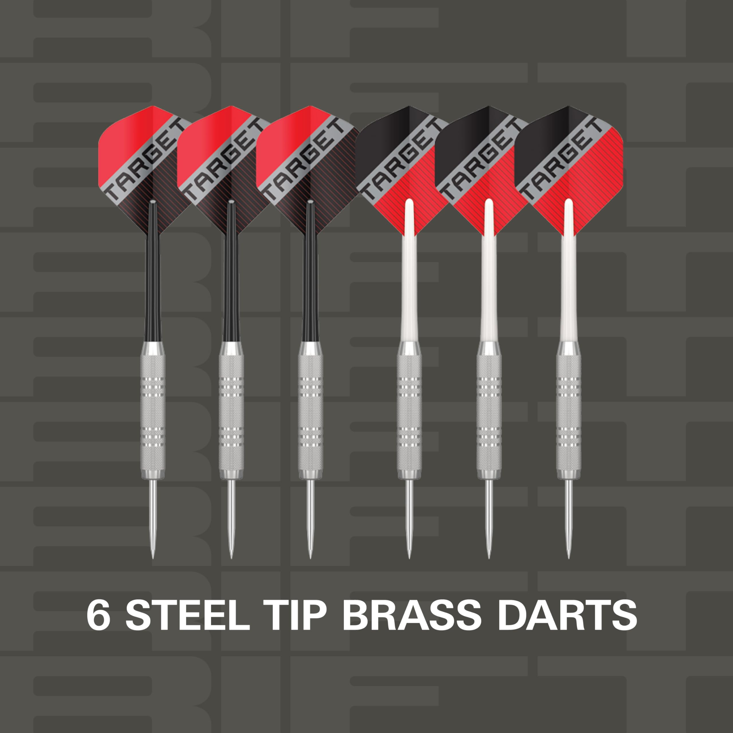 target-tor-rift-dartscheibe-sisal-set-mit-6x-17g-messingdarts image 6