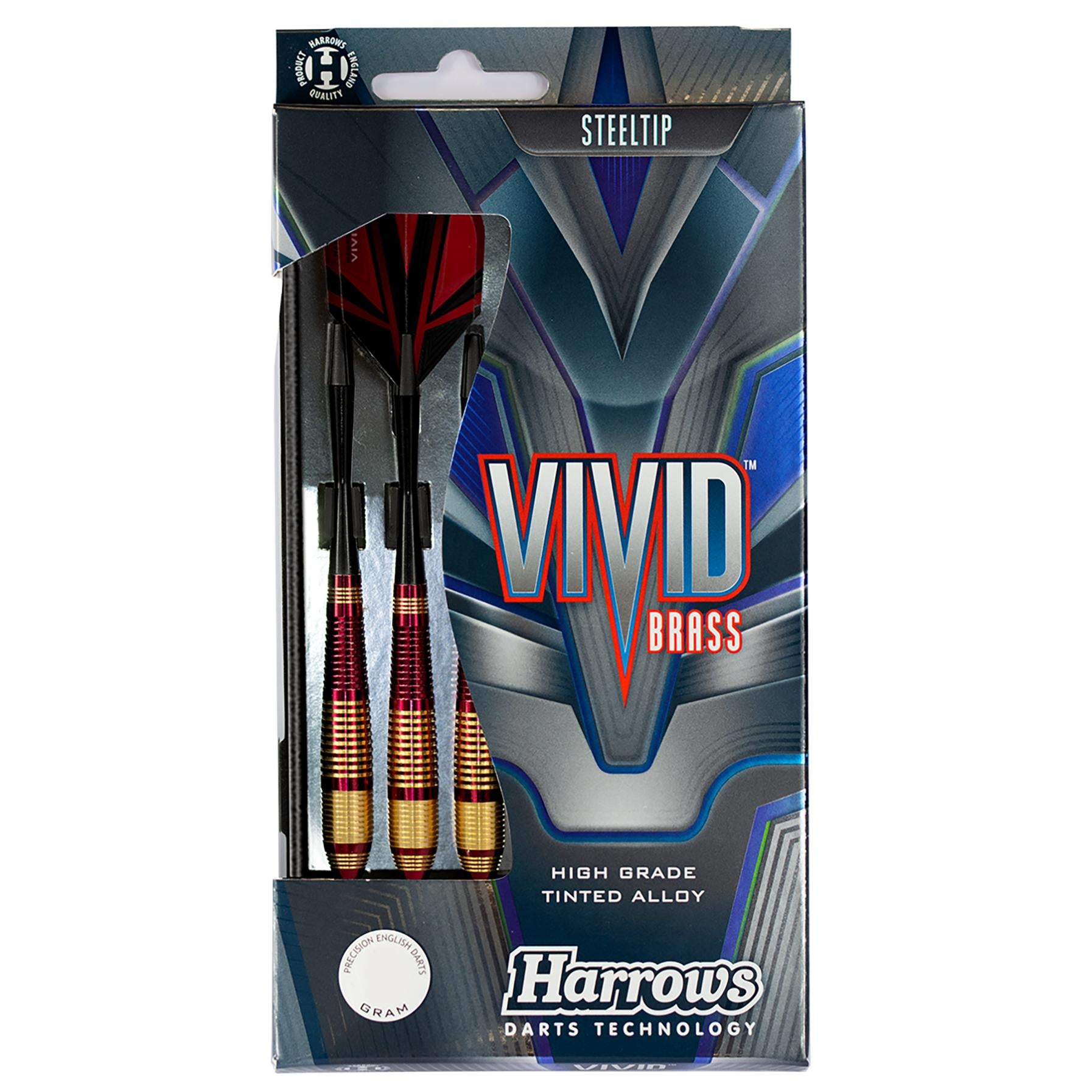 harrows-vivid-brass-red-steeldarts-22g-rot image 5