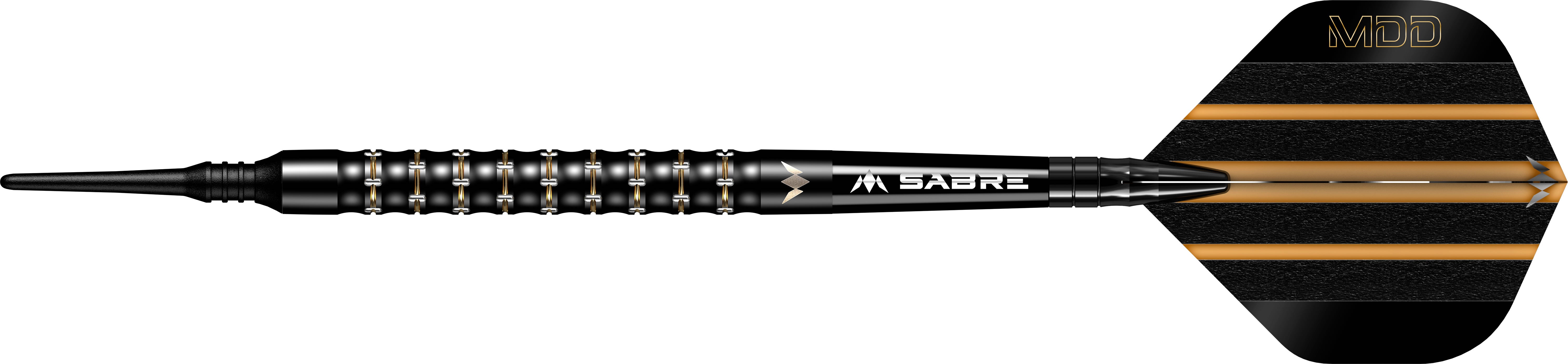 mission-mike-de-decker-softdarts-20g-95-black-gold image 2