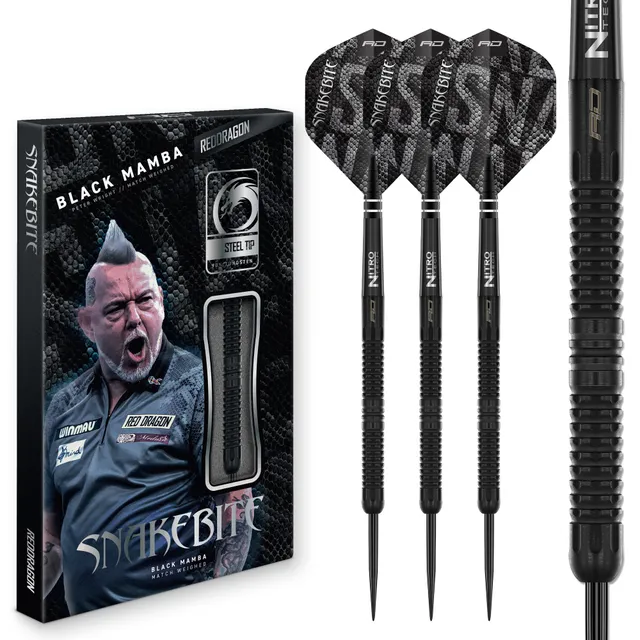red-dragon-peter-wright-black-mamba-steeldarts-22g-90-tungsten image 1