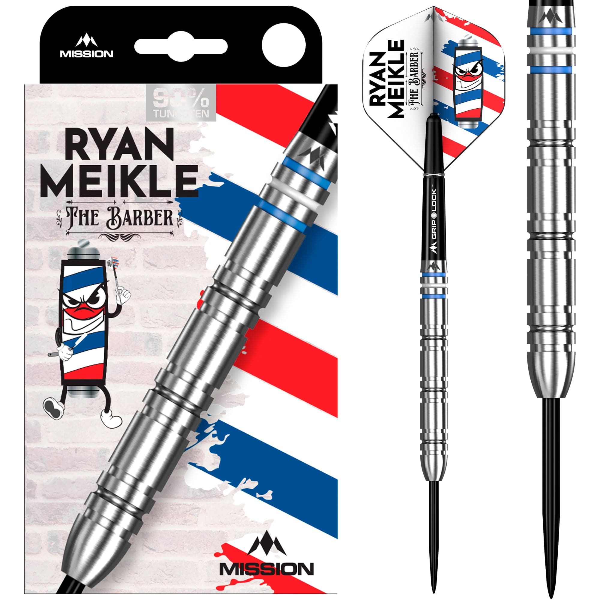 mission-ryan-meikle-steeldarts-23g-90-tungsten-straight image 1