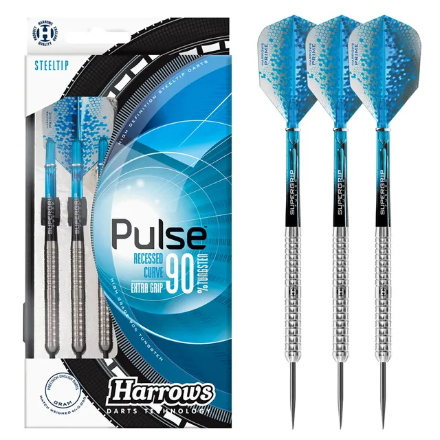 harrows-pulse-90-steeldarts-23g-curve-grip image 1