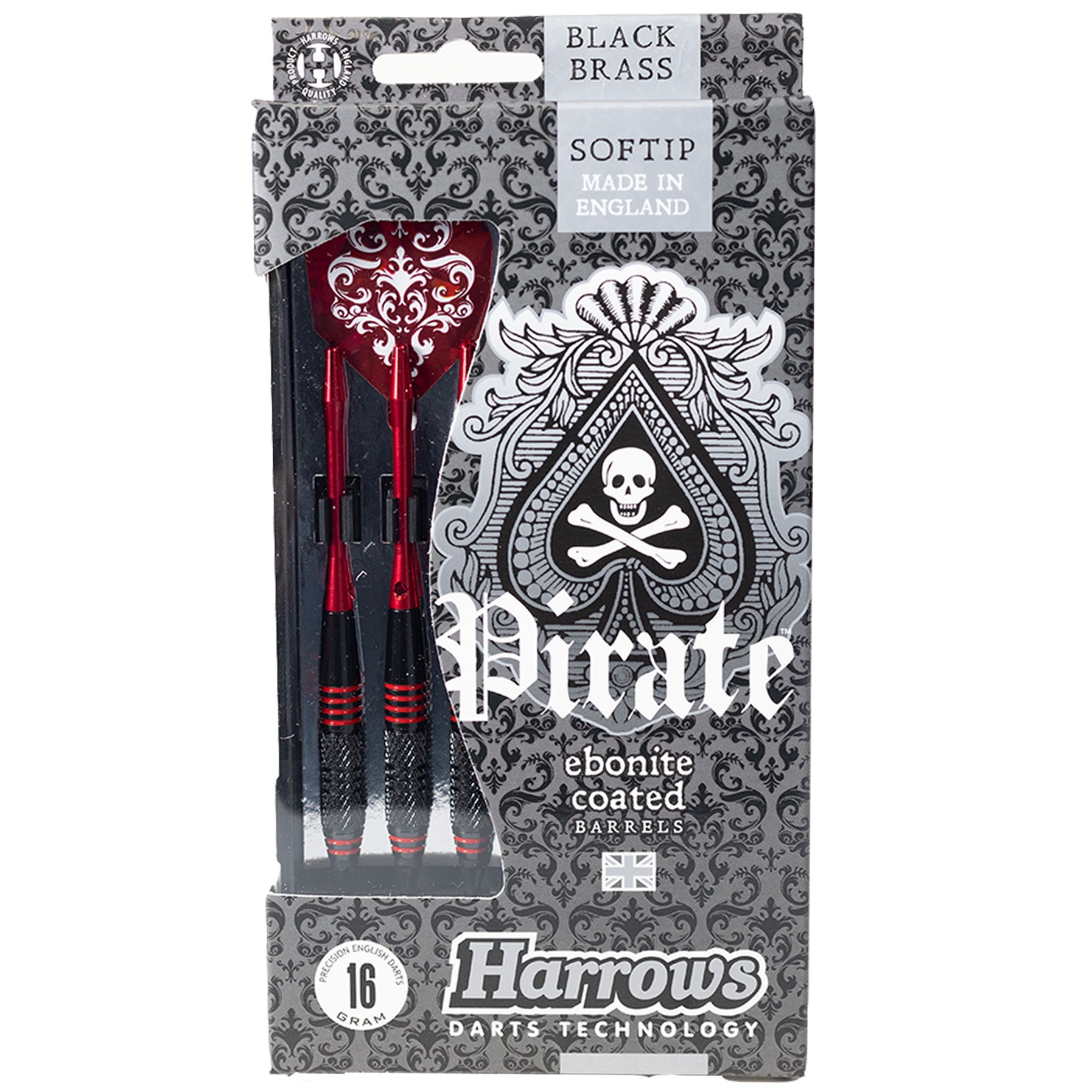 harrows-corsair-pirate-red-softdarts-18g-tungsten-bulb image 4